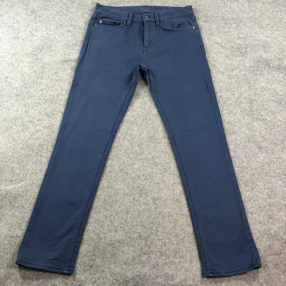 Banana Republic The Traveler Men Jeans 30x30 Blue Stretch Slim Fit Stretch Denim